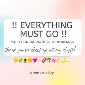 CLOSET CLEAN-OUT! ! ! 💖